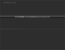 Tablet Screenshot of analistas.com